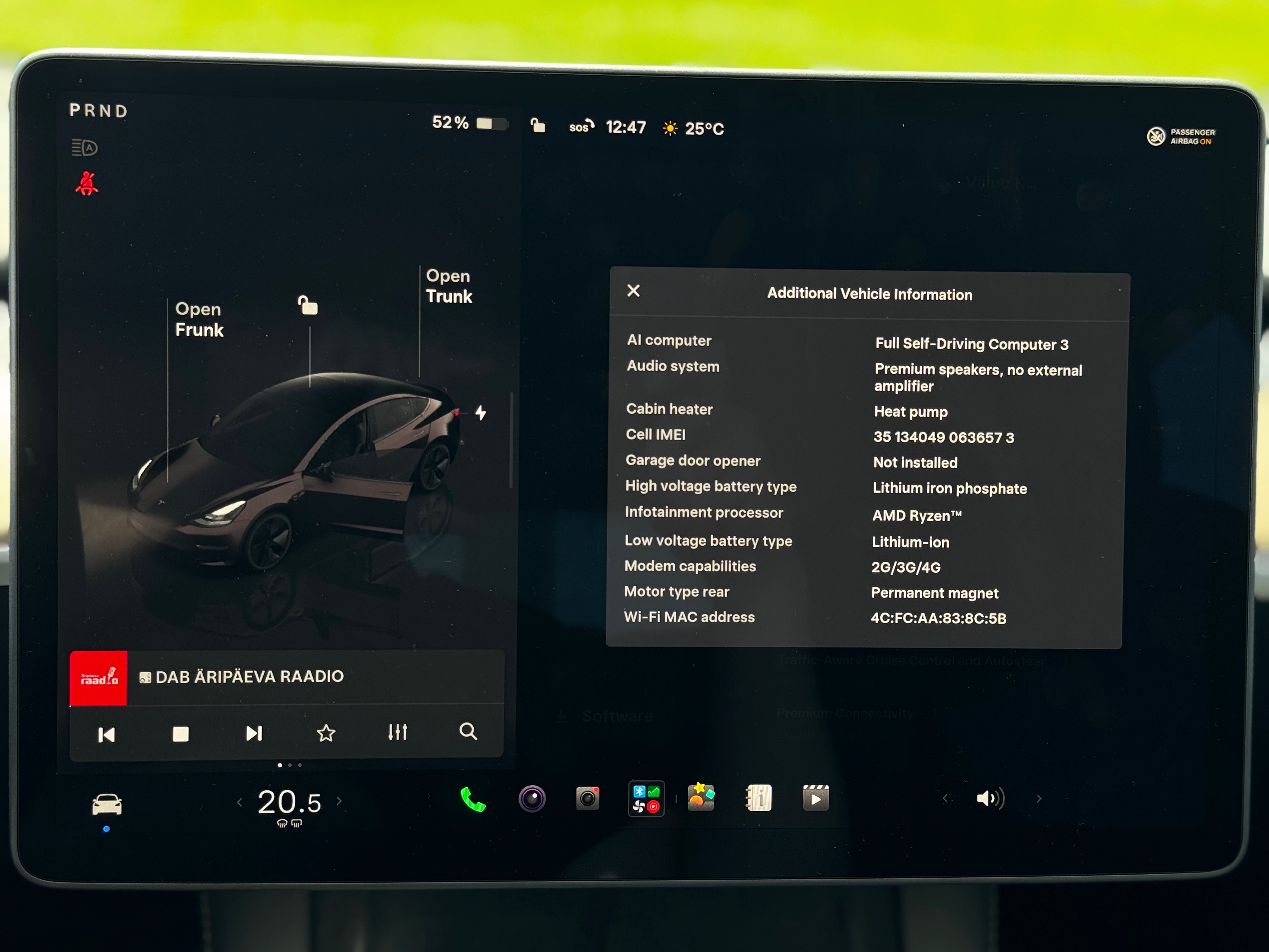 Tesla Model 3 Standard Range 2022