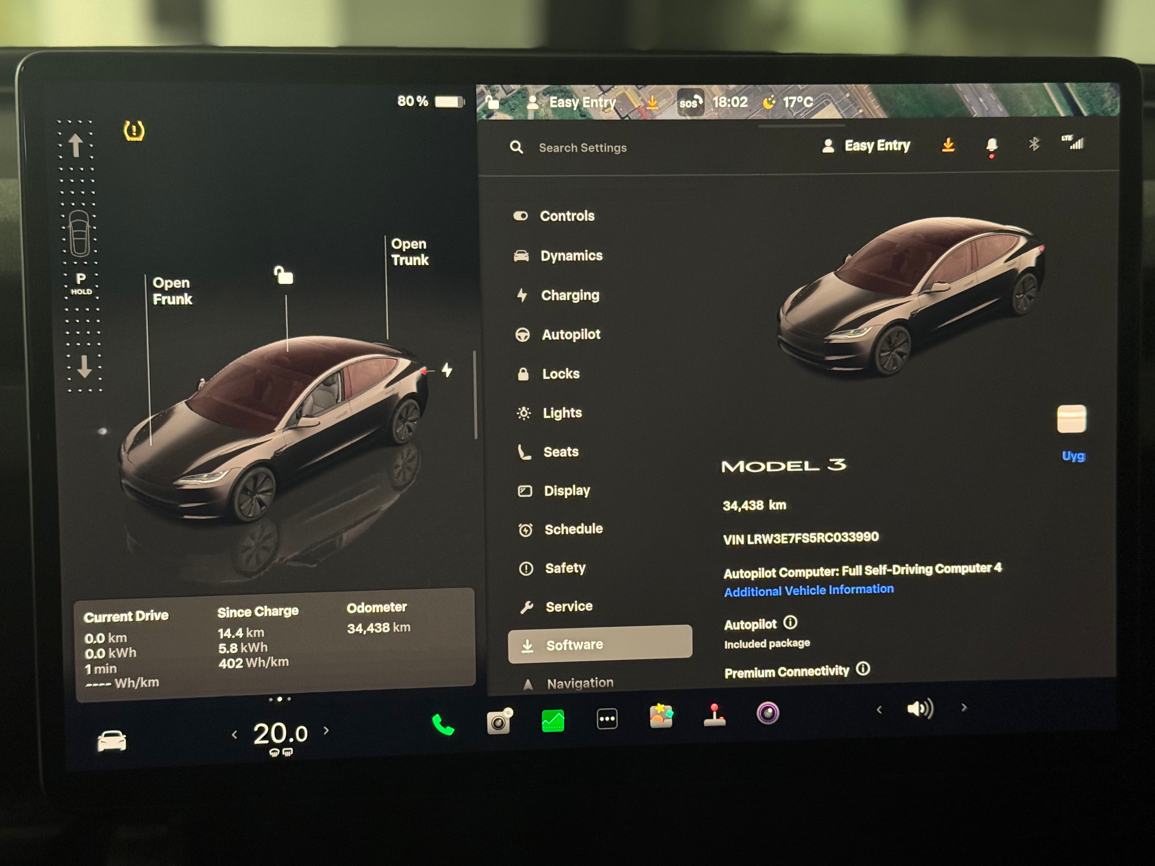 Tesla Model 3 Standard Range RWD
